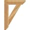 Ekena Millwork Traditional Slat Rough Sawn Bracket, Western Red Cedar, 4"W x 20"D x 28"H BKT04X20X28TRA06RWR - alternate 3